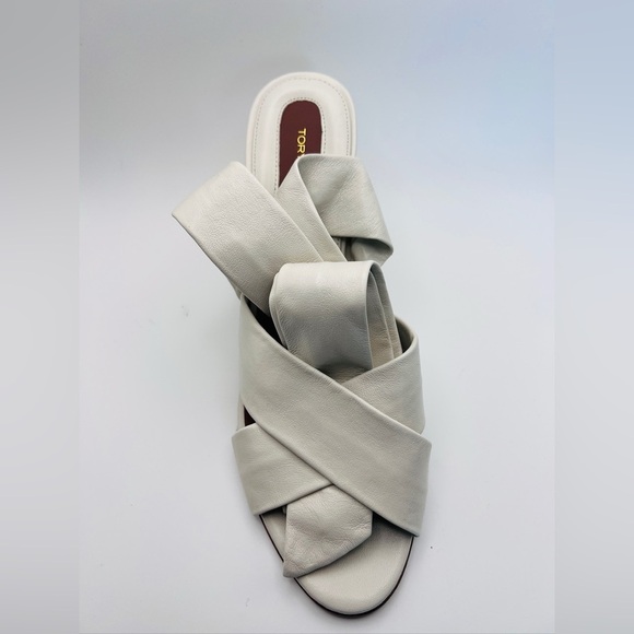 Tory Burch wedge white 9.5 - Picture 3 of 9